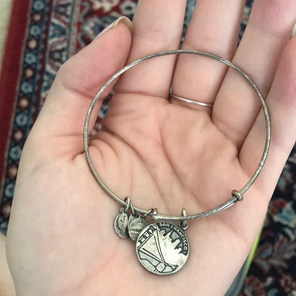 Alex & Ani Silver San Francisco Bracelet